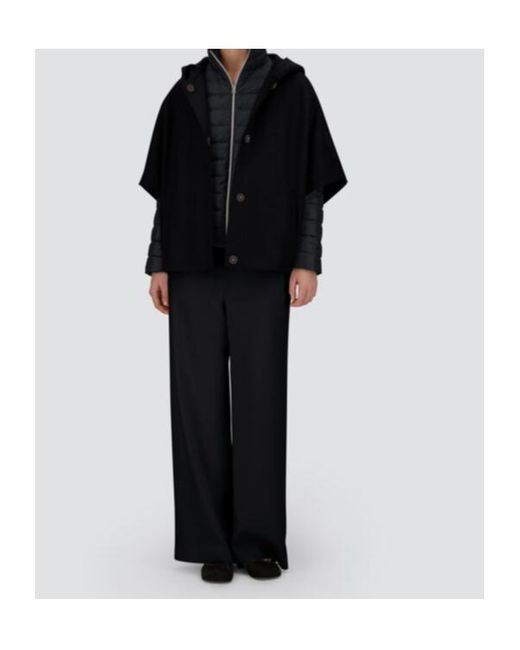 Herno Black Double Layered Down Jacket