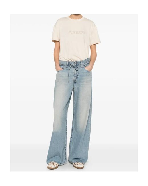 Twinset White Amore Appliqué T-Shirt