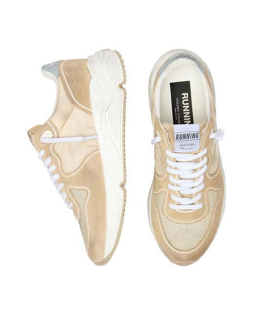 Golden Goose Deluxe Brand Natural Running Sole Sneakers