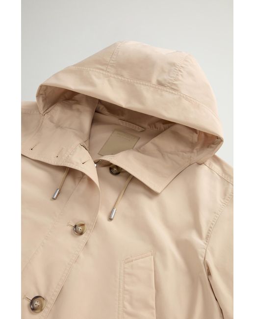 Woolrich Natural Short Urban Touch Parka