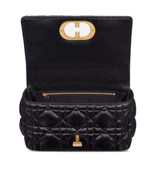 Dior Black Medium Caro Bag