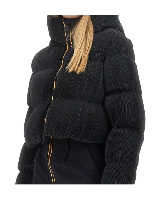 K-Way Black Brien Padded Jacket