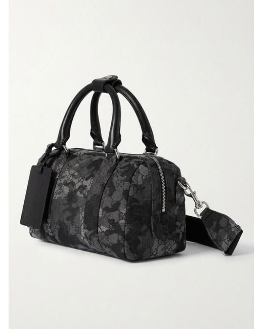 Gucci Black Gg Small Duffle Bag for men