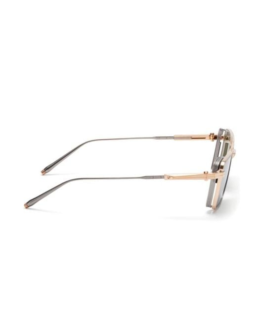Akoni Green Sprinta Square-Frame Sunglasses for men