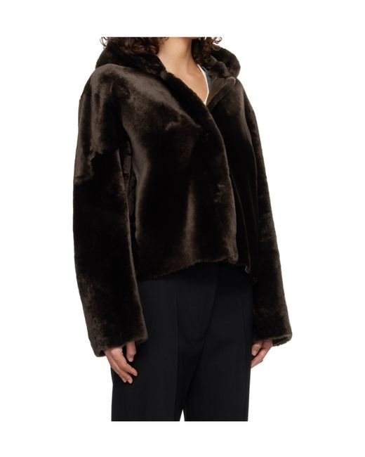 Nour Hammour Black Long-Sleeved Casual Jacket