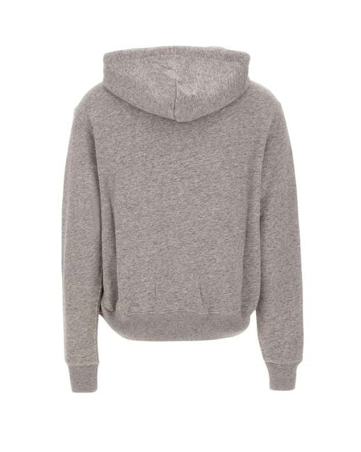 Polo Ralph Lauren Gray Full-Zip Drawstring Hoodie