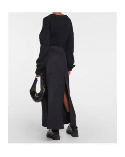 Proenza Schouler Black Long Skirt