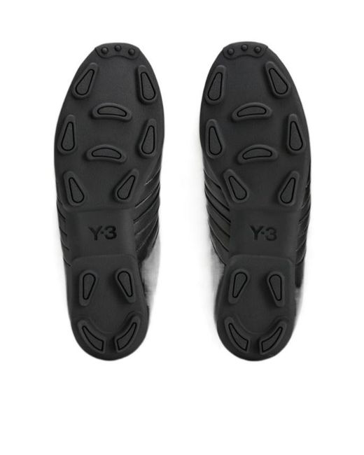Y-3 Black Field Low-Top Sneakers for men