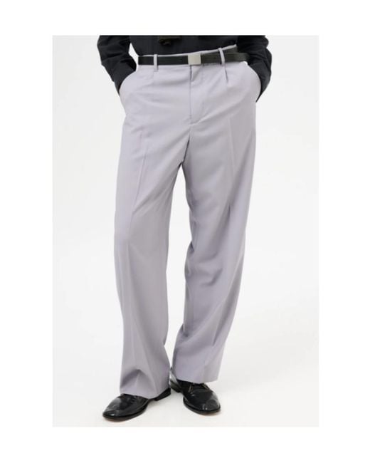 Our Legacy Gray Borrowed Chino Pants for men
