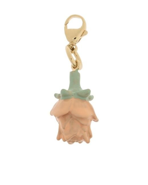Marni White Floral Pendant Necklace