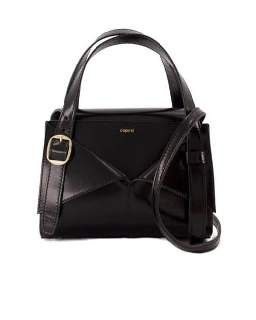 Coperni Black Mini Belt Cabas Tote Bag