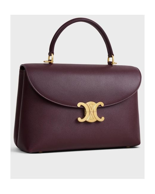 Céline Purple Medium Nino Bag