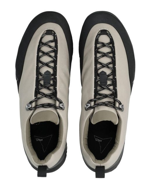 Roa Gray Cingino Low-Top Sneakers for men