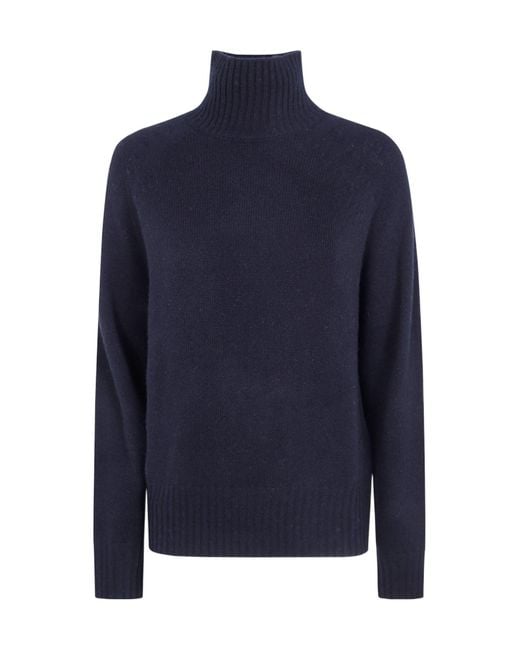 Seventy Blue Cashmere Turtle Neck