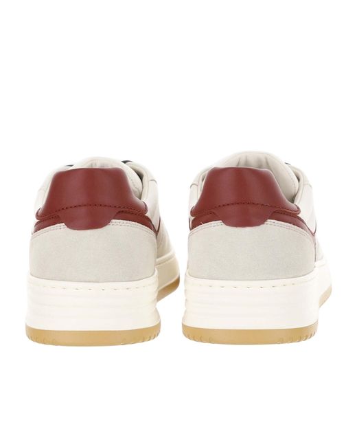 Hogan Pink H630 Logo Patch Sneakers for men