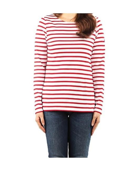 Saint James Red Striped T-Shirt