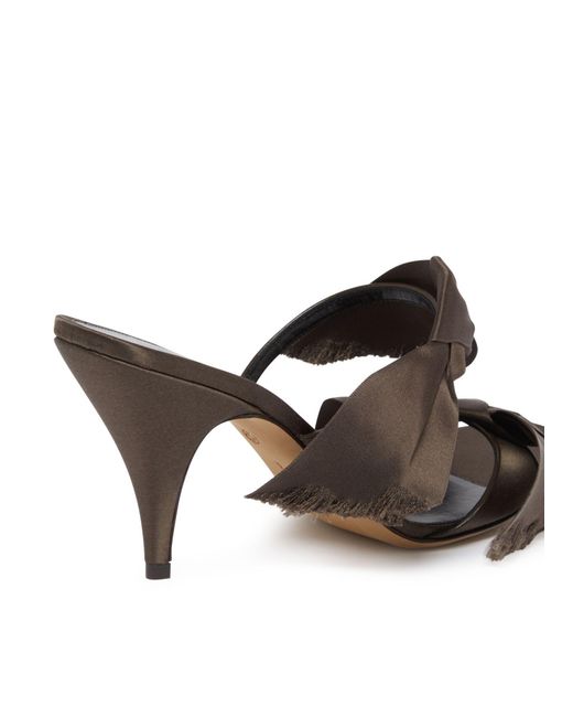 The Row Brown High-Heeled Sandals