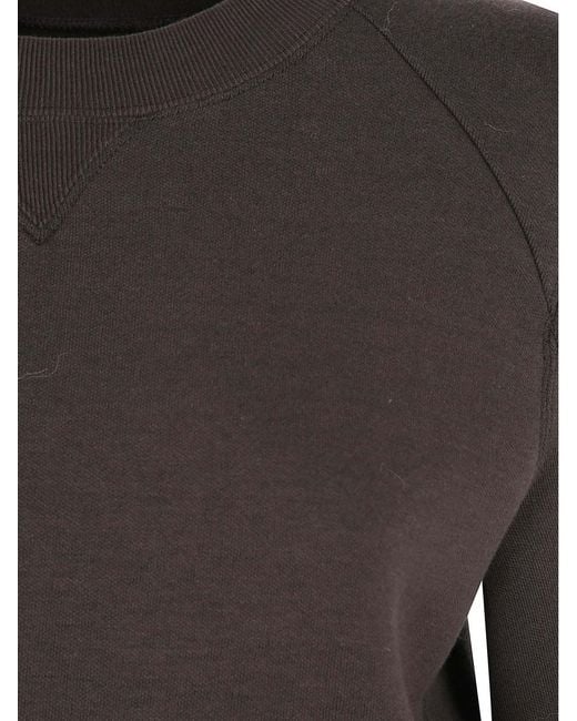 Sacai Brown Sponge Sweat Pullover