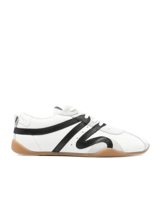 Giuseppe Zanotti White Gz-Top Logo-Detail Sneakers