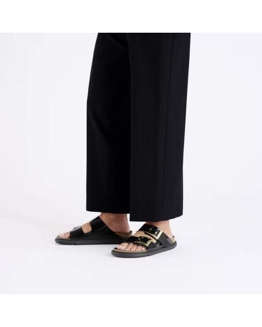 Birkenstock Black Arizona Buckle-Fastening Sandals