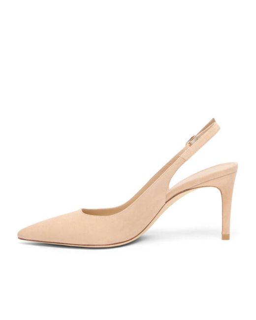 Stuart Weitzman Natural Stuart Power Slingback 75