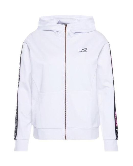EA7 Blue Logo Casual Jacket