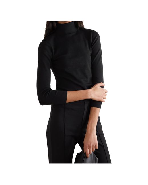 Joseph Black Roll-Neck Sweater