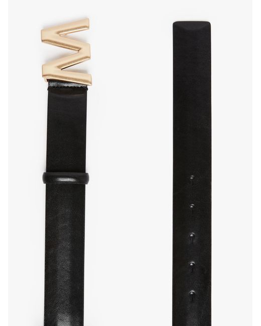 Weekend by Maxmara White Logo Belt