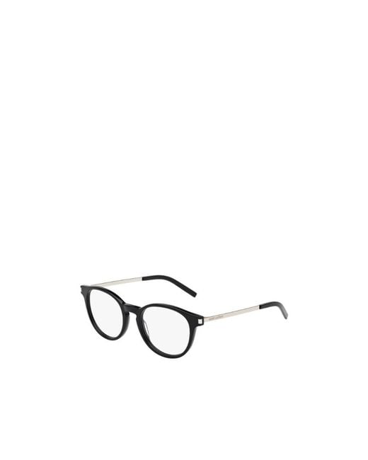 Saint Laurent White Eyewear Cat-Eye Glasses for men