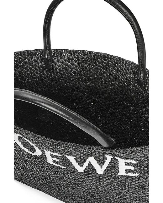 Loewe Black Standard A4 Tote Bag