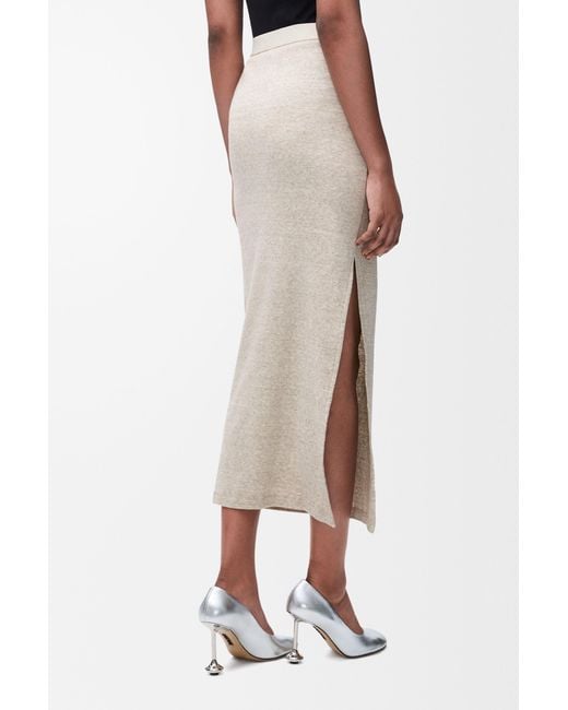 Loewe Gray Skirt