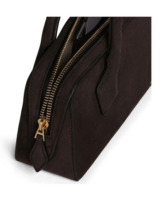 Alaïa Brown Alaïa Teckel Zipped Clutch Bag