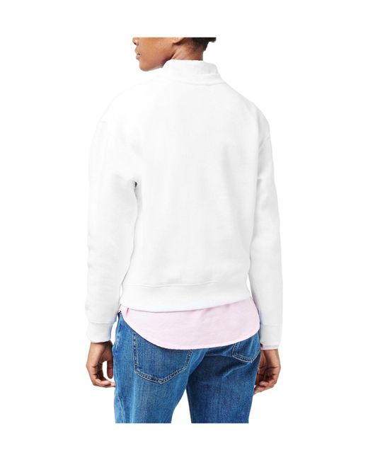 Tommy Hilfiger White Pullover Sweatshirt