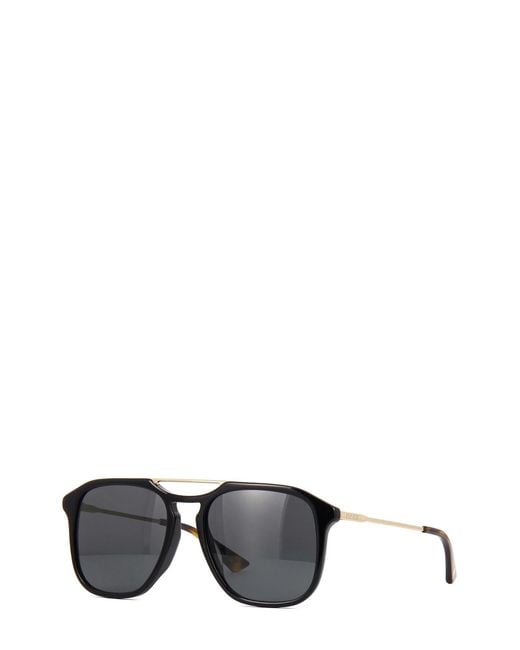 Gucci Multicolor Large Frame Sunglasses for men