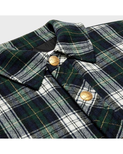 Céline Green Overshirt