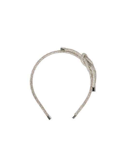 Max Mara Metallic Strass Headband