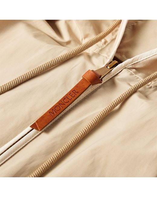 Moncler Natural Hooded Casual Jacket
