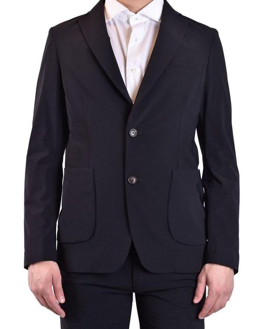 Tagliatore Blue Long Sleeved Suit Jacket for men