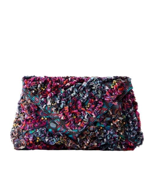Dries Van Noten Red Clutch Bag