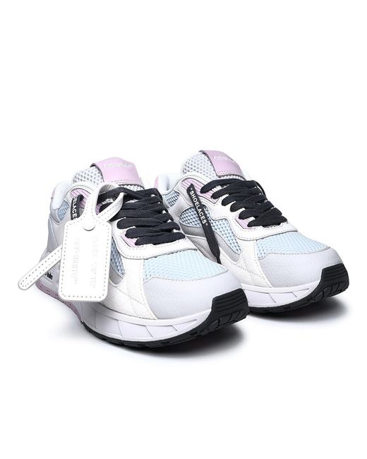 Off-White c/o Virgil Abloh White Kick Off Lace-Up Sneakers