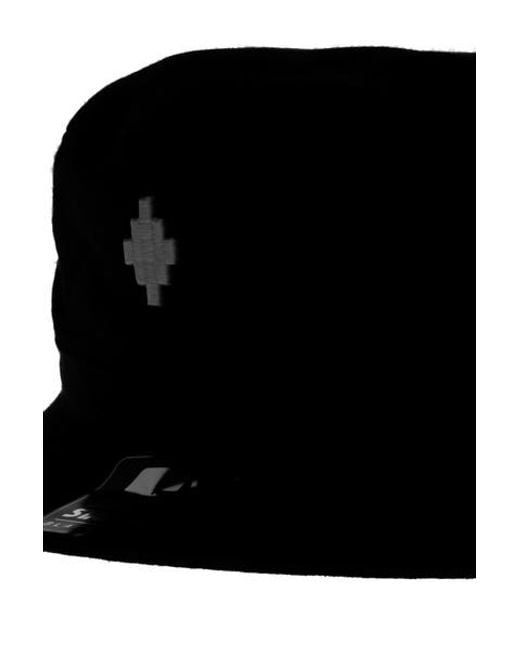 Marcelo Burlon Black County Of Milan Cross Bucket Hat for men