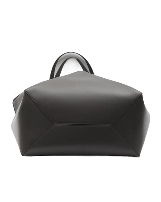 Loewe Black Puzzle Fold Top Handle Bag for men