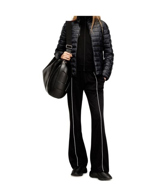 DIESEL Black Insulated Zip-Up Padded Jacket