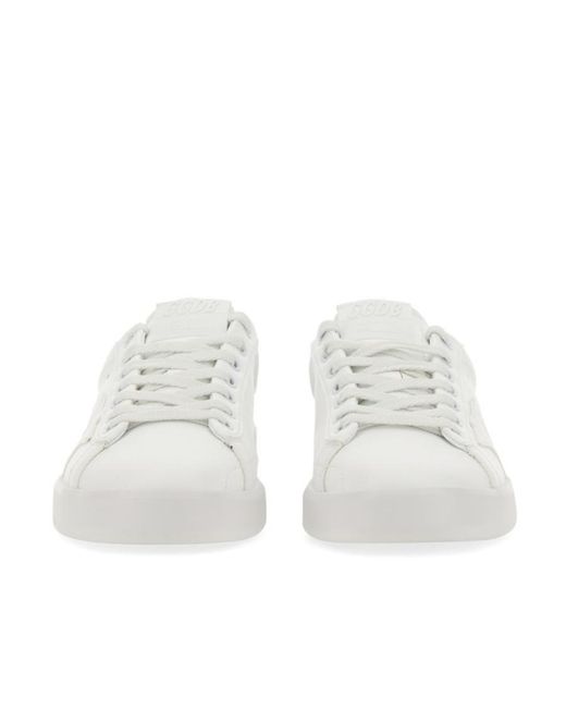 Golden Goose Deluxe Brand White Star Patch Low-Top Sneakers