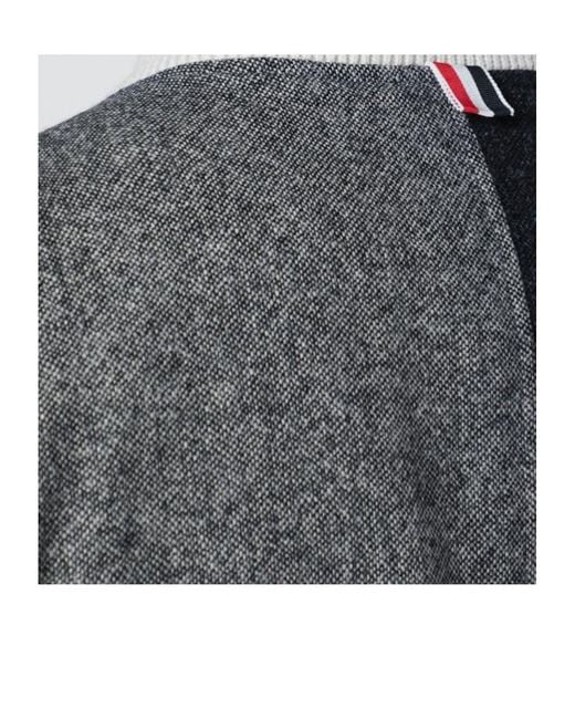 Thom Browne Blue Long-Sleeved Casual Jacket for men