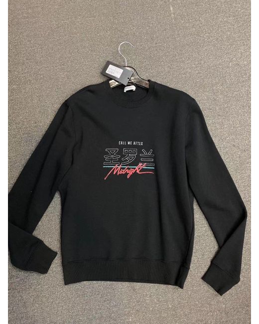 Saint Laurent Black Midnight Sweatshirt