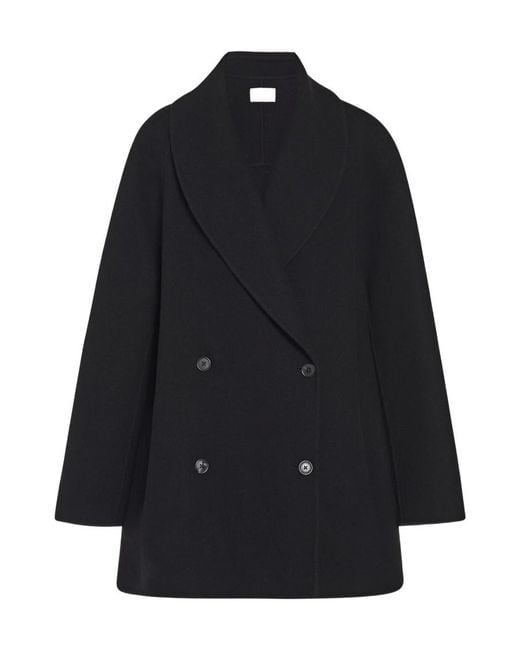 The Row Blue Polli Double Breasted Jacket