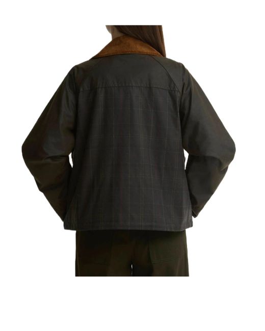 Barbour Brown Irene Waxed Jacket