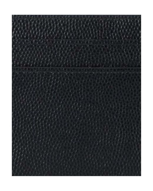 Saint Laurent Black Logo Printed Cardholder for men