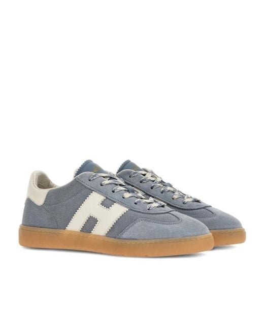 Hogan Blue Elegant Sneakers